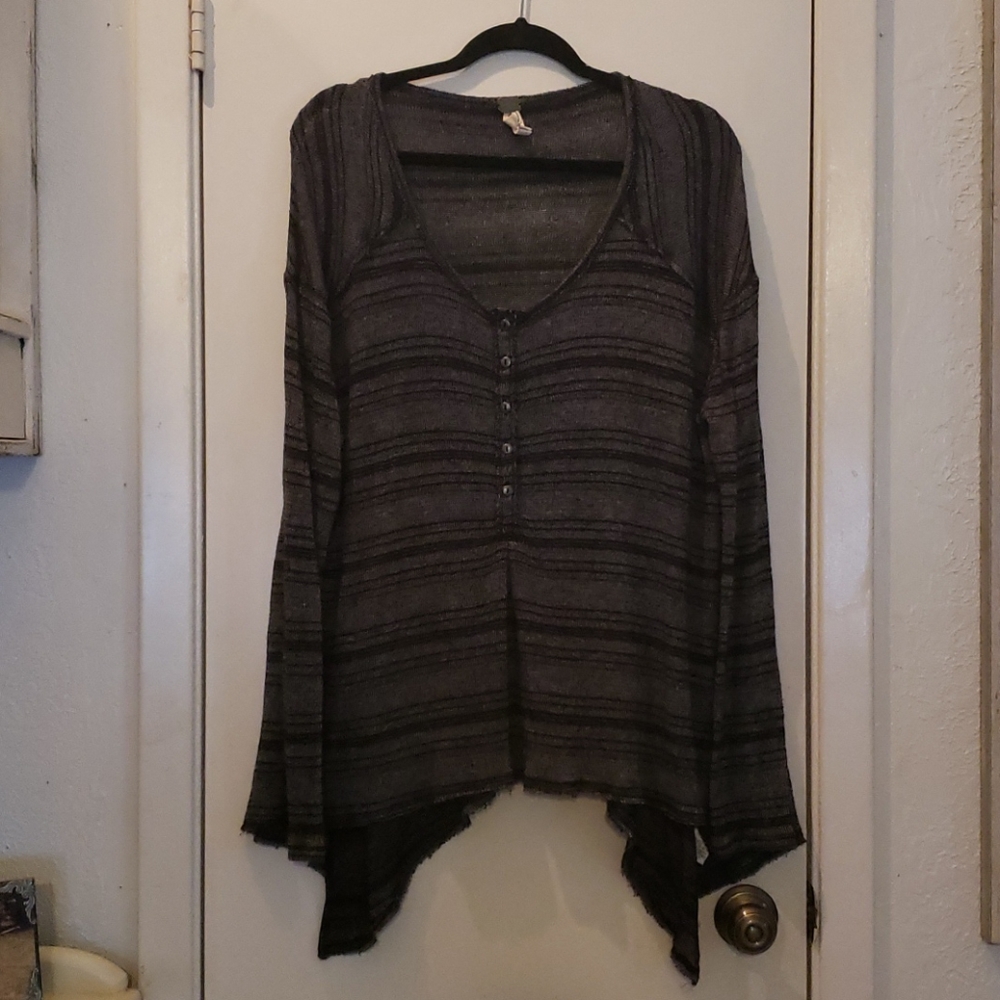 Free People High Low Sweater